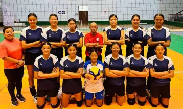 काभा वुमन्स नेसन्स भलिबलमा नेपालको विजयी शुरुवात