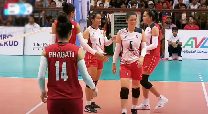 काभा महिला भलिबलको सेमिफाइनल समीकरण पुरा, नेपालको प्रतिद्वन्दी इरान