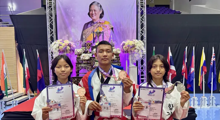 हाप्किडोमा नेपाललाई २ रजत र २ कास्य पदक