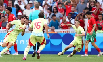 स्पेन र फ्रान्स पेरिस ओलम्पिक फुटबलको फाइनलमा