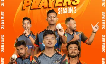 चितवन राइनोसद्वारा दोस्रो सिजनका लागि रिटेन्ड र रिलिज खेलाडीको सूची सार्वजनिक