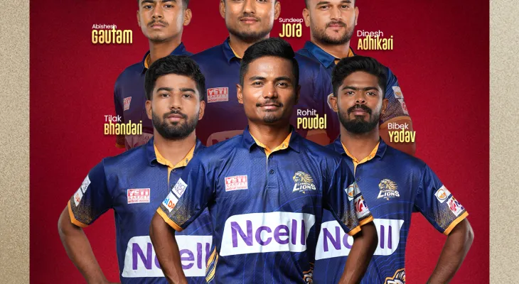 एनपीएल सिजन २ का लागि लुम्बिनी लायन्सद्वारा रोहितसहित ६ खेलाडी रिटेन
