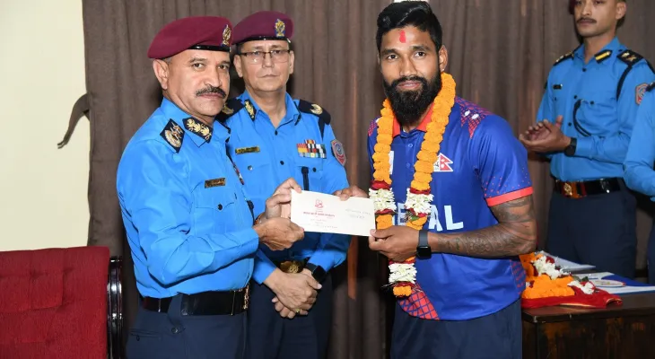 प्रहरी सेवामा रहेका क्रिकेटर दीपेन्द्रसिंह ऐरीले राजीनामा दिए