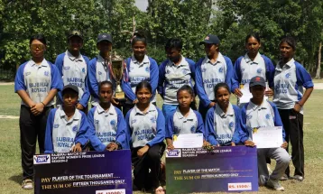 राजबिराज मेयर कप महिला लिगको उपाधि राजबिराज रोयल्सलाई