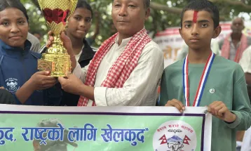 आठ स्वर्ण पदक जित्दै गोलबजार मेन डोजो प्रथम