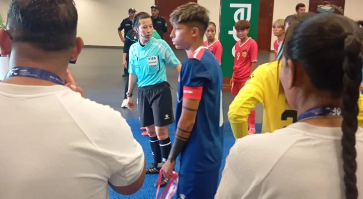 Sabitra Bhandari Named Captain of Nepal Women’s National Football Team