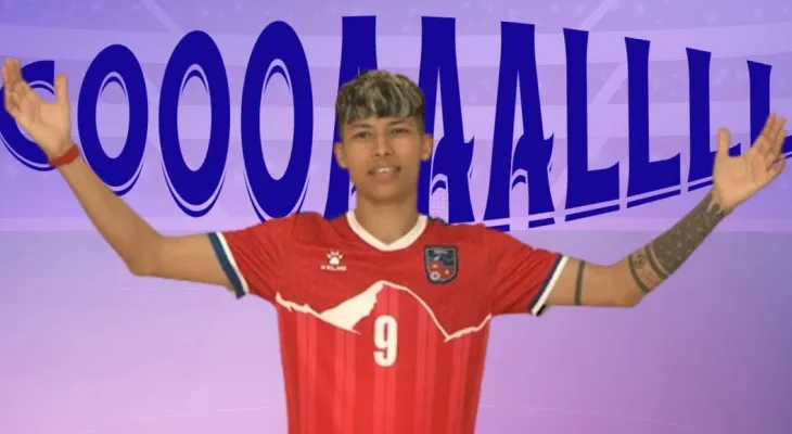 कप्तान सवित्रा भण्डारीको ह्याट्रिक, नेपाल ६–० को अग्रतामा