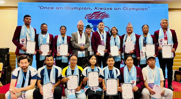 Nepal Olympians Association Elects New Executive Committee at Fourth General Assembly
