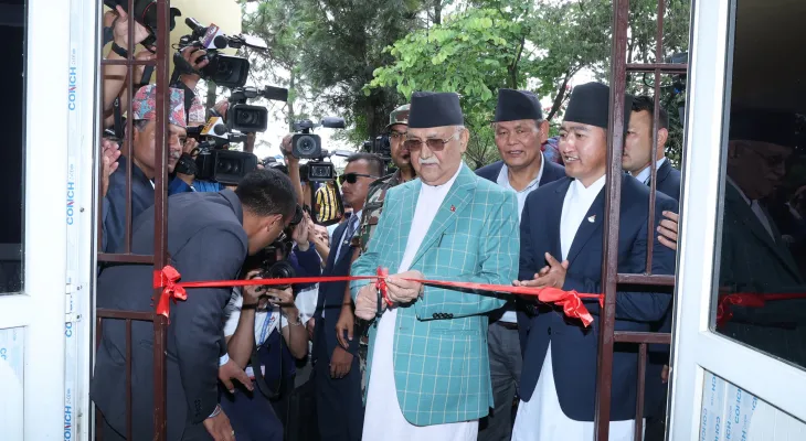 सुर्यबिनायकमा ५० हजार दर्शक क्षमताको स्टेडियम बनाउने प्रधानमन्त्रीको घोषणा