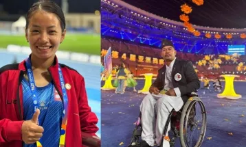 हिमाल र प्रभा विश्व पारा एथलेटिक्सका लागि छनोट