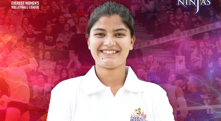 Pragati Nath Named Marquee Player of Pokhara Ninjas