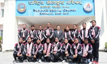 कबड्डी विश्वकपका लागि नेपाली टोली भारत प्रस्थान