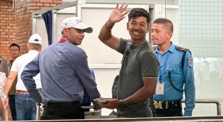 Sadbhav Acharya Departs for U.S. After Securing Historic NCAA Division-I Golf Scholarship