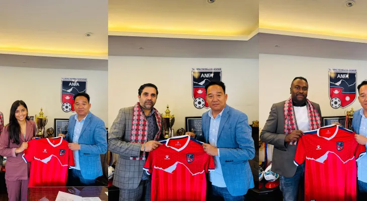 Singacup Officials Visit ANFA Complex, Hold Positive Talks on Football Collaboration
