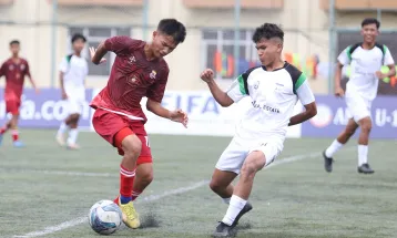 एन्फा यू–१६ युथ लिग: चर्च ब्वाइज र संकटाबीच रोमाञ्चक २–२ गोलको बराबरी