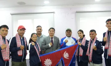 पारा तेक्वान्दो टोली मलेसिया जाँदै