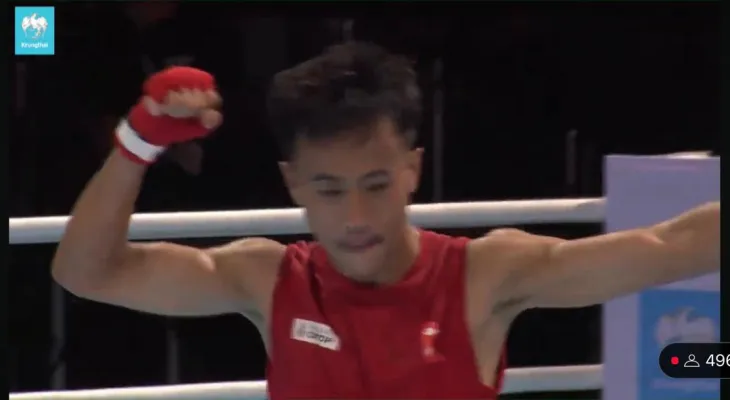 Nepal's Boxer April Rana Starts Winning Streak at Asian Boxing Championship in Bangkok
