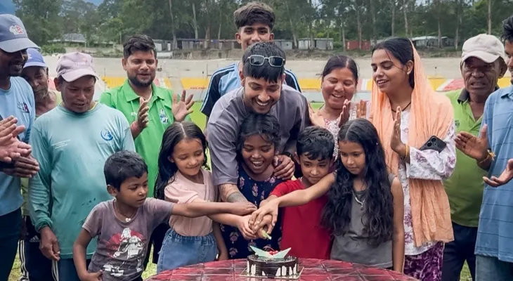 आज स्टार क्रिकेटर सन्दीप लामिछानेको जन्मदिन, ‘क्रिकेट यात्राका अदृश्य नायक’हरूसँग मनाए विशेष दिन