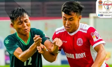 त्रिभुवन आर्मी फुटबल क्लब डुरान्ड कपमा समूह चरणबाट बाहिरियो