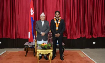 खेलाडीको भविष्य खेल क्षेत्रमा नै सुरक्षित गर्नेतर्फ सरकारले विशेष ध्यान दिनुपर्छ : राष्ट्रपति पौडेल