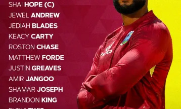 पाकिस्तानविरुद्धको एकदिवसीय सिरिजका लागि वेस्टइन्डिज टोली घोषणा, अल्जारी जोसेफलाई विश्राम, शेफर्डको कमब्याक