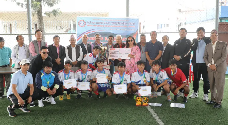 पिस प्वाइन्टलाई काठमाडौं प्याब्सन फुटसल उपाधि