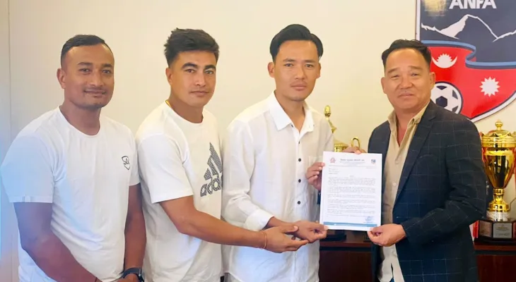 फुटबल लिगको स्थगनबारे गहिरो चिन्ता, नेपाल फुटबल खेलाडी संघद्वारा एन्फालाई ज्ञापनपत्र