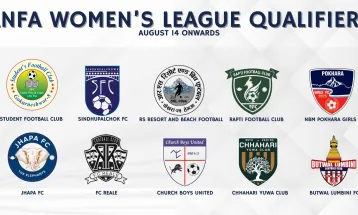 आज देखि एन्फा महिला लिग छनोट, पहिलो दिन ४ टोली भिडदैँ