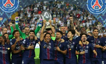 पिएसजीले चुम्याे युइएफए सुपर कपको उपाधी