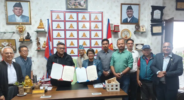 Nepal Hockey Association Signs Landmark Agreement with Dhulikhel Municipality for Infrastructure Development