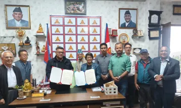 Nepal Hockey Association Signs Landmark Agreement with Dhulikhel Municipality for Infrastructure Development
