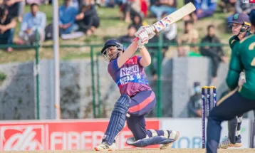 नेपालको दोस्रो झट्का: लोकेश बम १५ रनमा आउट