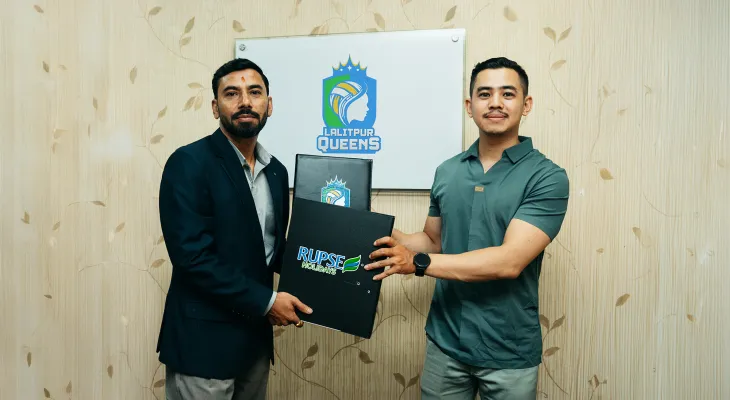 ललितपुर क्विन्सको मुख्य प्रायोजक रुप्से होलिडेज  