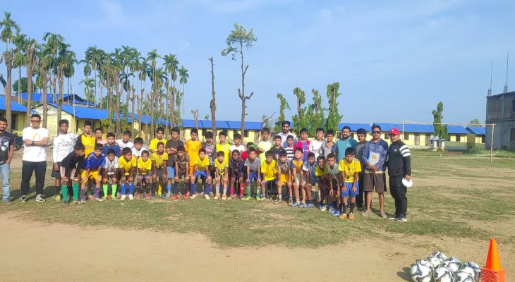 वडाहरुले खेलाडी उत्पादन गर्ने फुटवल प्रशिक्षण कार्यक्रम