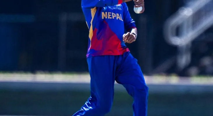 सन्दिपले लिए पाँच विकेट, १४ रनले नेपाल बिजयी