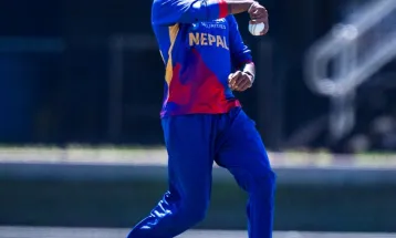 सन्दिपले लिए पाँच विकेट, १४ रनले नेपाल बिजयी