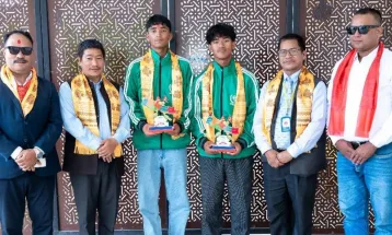 युवराज खत्री र जोय थापा एन्जल्स हार्ट कलेजका ब्रान्ड एम्बासेडर घोषित