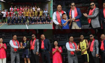 न्यु जेनिथ कपमा ५ टोली च्याम्पियन