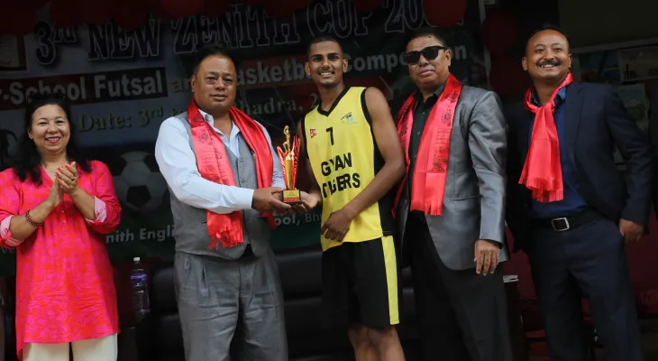 न्यु जेनिथ कपमा ५ टोली च्याम्पियन