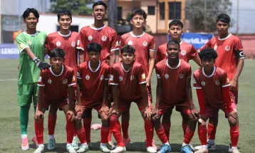 एन्फा यू–१६ युथ लिग २०२५: श्री भगवती क्लबको प्रभावशाली जित, सातदोबाटो युथ क्लबमाथि ६–२ को फराकिलो अन्तर