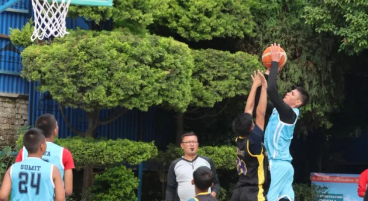 टाइमलाइन अन्तरविद्यालय बास्केटबल : टाइमलाइन र एन्जल लर्ड क्वाटरफाइनलमा