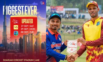 नेपाल र वेस्टइन्डिज टी–२० सिरिज : अकील हुसेन कप्तान, पाँच नयाँ खेलाडीले डेब्यू गर्ने तयारी