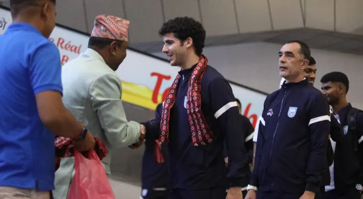 Bangladesh National Team Arrives in Kathmandu for Matches Against Nepal