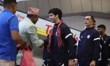 Bangladesh National Team Arrives in Kathmandu for Matches Against Nepal