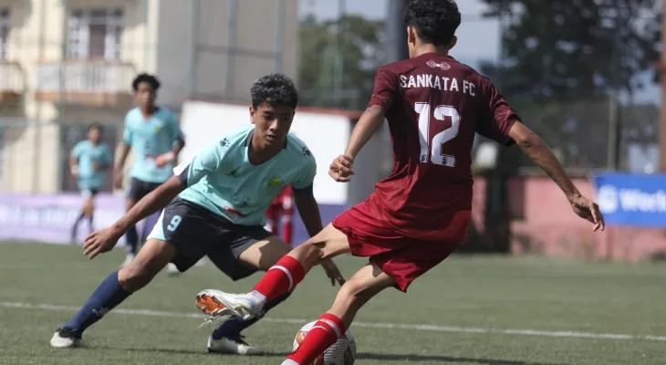 एन्फा यू-१६ युथ लिगमा संकटाको प्रभावशाली जित