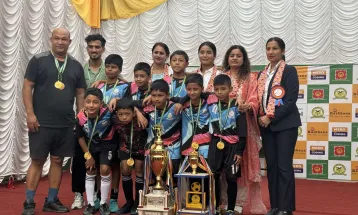 द भेलोसिटी स्कुलद्वारा आयोजित प्रथम अन्तरविद्यालय अन्डर–१२ छात्र फुटसल सम्पन्न