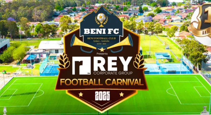 बेनी एफसीले रे कोर्पोरेट ग्रुप फुटबल कार्निवल २०२५ आयोजना गर्दै