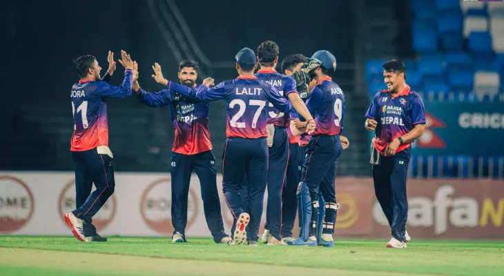 वेस्ट इन्डिजलाई ९० रनले पराजित गर्दै नेपालले ऐतिहासिक श्रृंखला जित्यो