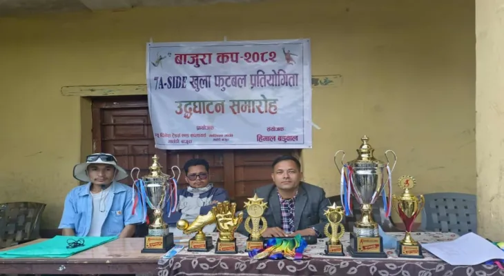 ‘बाजुरा कप’ फुटबल प्रतियोगिता सुरु, २० टिम सहभागी