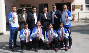 विश्व कराते छनोटमा ४ खेलाडी